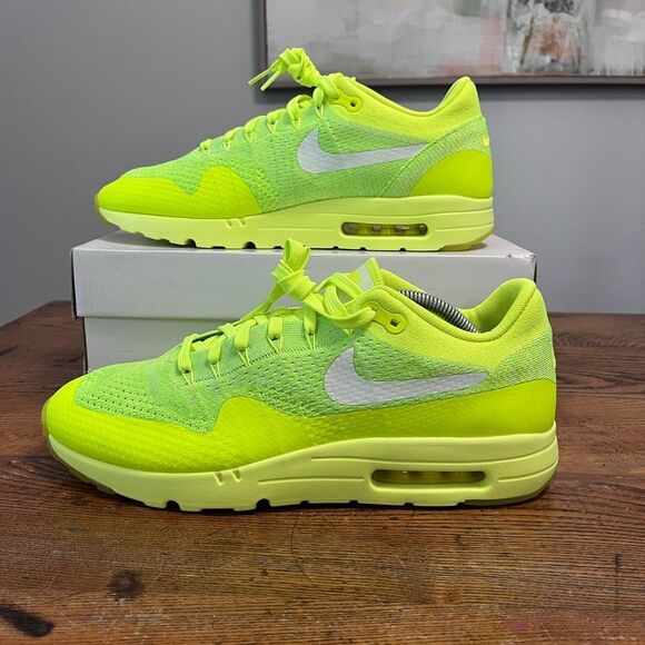Nike Other - Nike Air Max 1 Ultra Flyknit Volt Men’s Size 12. Model 843384-701 NWOT